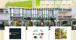 Desktop Screenshot of hostellerie-du-bois.com